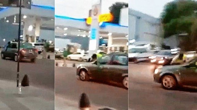 Un inspector atropellado en pleno centro de Paraná: el desprecio por la vida, en primera persona.