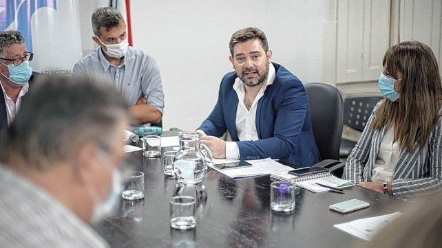 Exequiel Coronoffo, vocal del CGE.