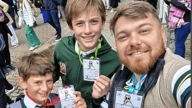 El profesor del Colegio Plaza Mayor, Maximiliano Gareis, destacó la experiencia El profesor del Colegio Plaza Mayor, Maximiliano Gareis, destacó la experiencia