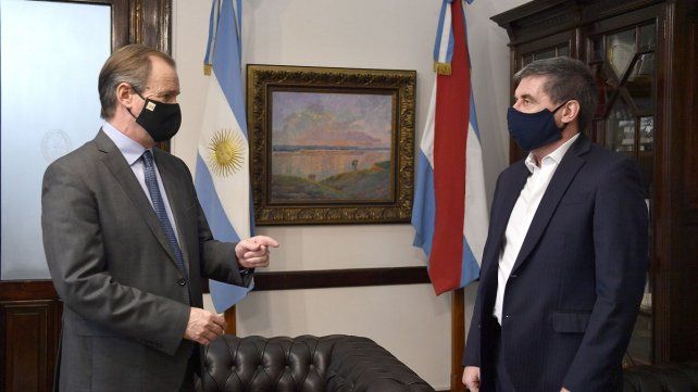 Ballay encabeza las gestiones por la deuda provincial por encargo de Bordet.