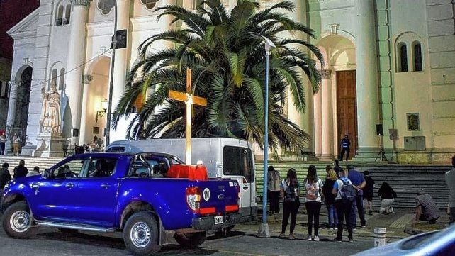 La Marcha Juvenil. Partirá el viernes a las 20 desde la Catedral de Paraná.
