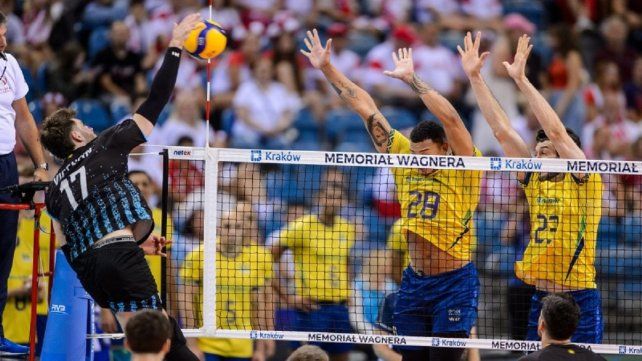 La Selección Argentina le ganó 3-0 a Brasil con gran aporte de Luciano Vicentín. La Selección Argentina le ganó 3-0 a Brasil con gran aporte de Luciano Vicentín.