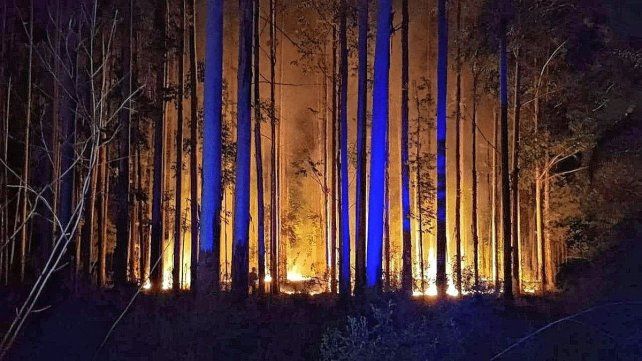 Nuevo incendio en Concordia. Nuevo incendio en Concordia.