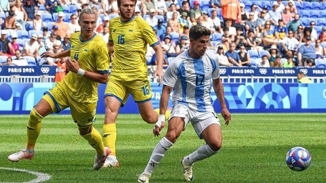 Argentina iguala sin goles ante Ucrania Argentina iguala sin goles ante Ucrania