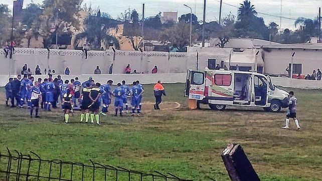 En Concordia se produjo un hecho violento en el fútbol local.