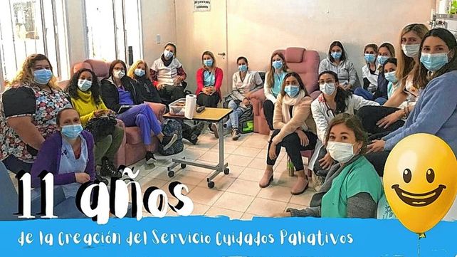 Aniversario. El 10 de agosto de 2011 a través de la Disposición Nº 53 del Hospital se creó el Servicio de Cuidados Paliativos.