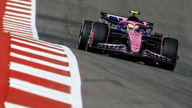 Franco Colapinto retrasado en Austin. Franco Colapinto retrasado en Austin.