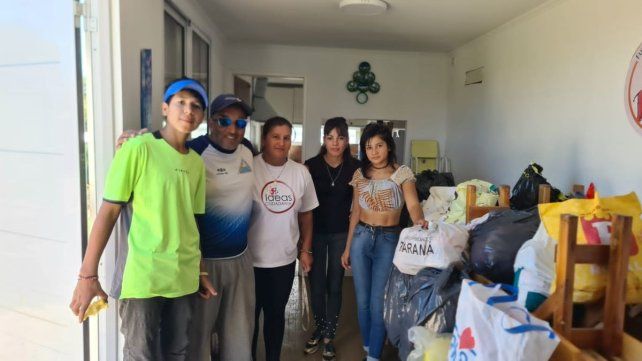 Las donaciones son recibidas en las instalaciones de la Ecenaa y luego son llevadas al barrio. Las donaciones son recibidas en las instalaciones de la Ecenaa y luego son llevadas al barrio.