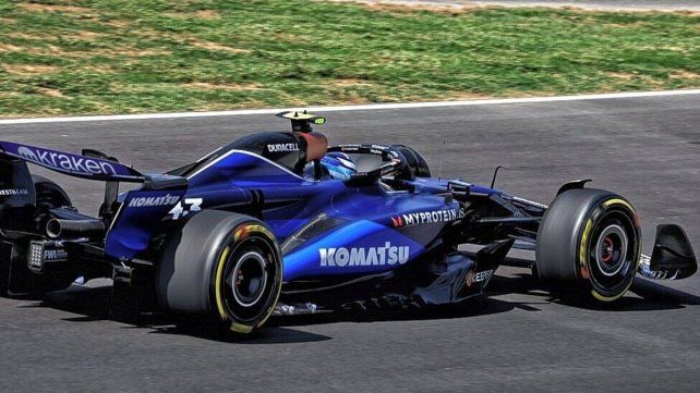 Franco Colapinto ensayó en Monza. Franco Colapinto ensayó en Monza.