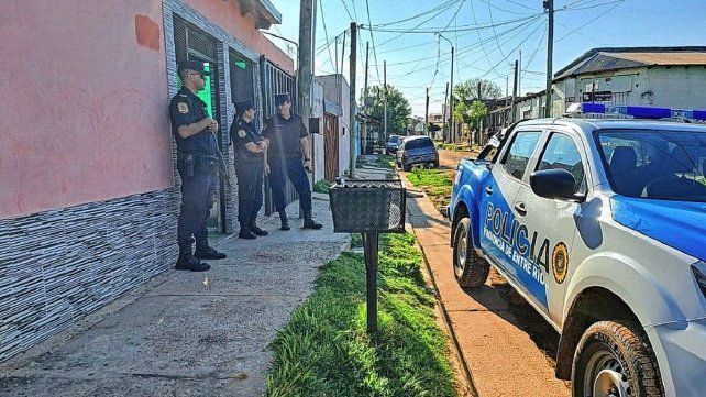 Allanamientos en Concordia. Allanamientos en Concordia.