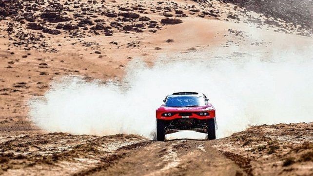 Loeb estuvo rápido en la etapa.