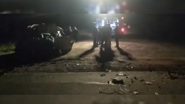 El siniestro vial ocurrió en Villa Elisa, departamento Colón. El siniestro vial ocurrió en Villa Elisa, departamento Colón.