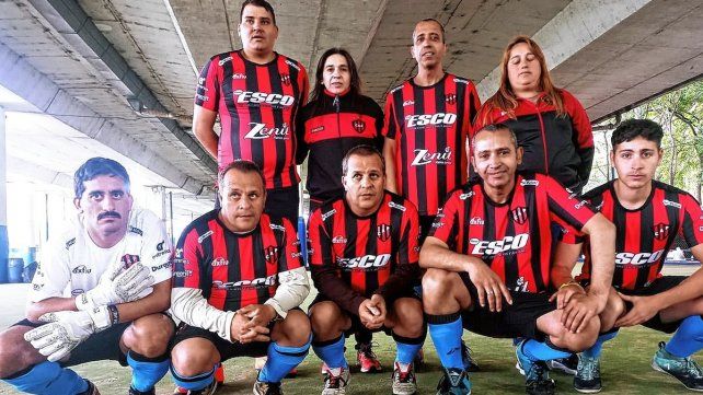 Patronato Inclusivo en el torneo de Vélez. Foto Lautaro López