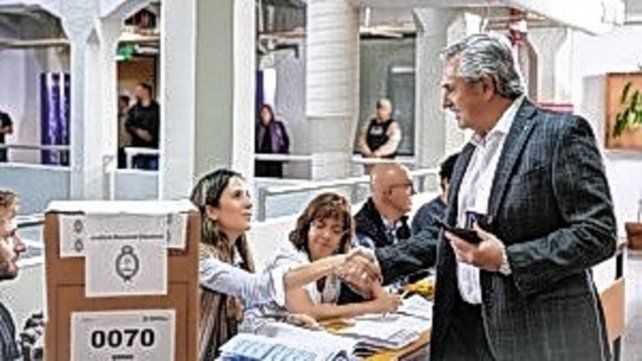 El presidente Alberto Fernandez. Elecciones 2023 El presidente Alberto Fernandez. Elecciones 2023