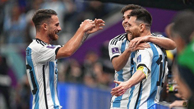 Argentina vapuleó a Croacia y es el primer finalista. Espera por Francia o Marruecos.