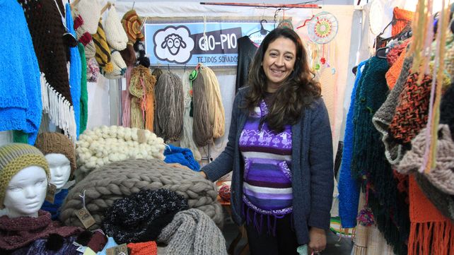 Marcela Giménez enseña a tejer Marcela Giménez enseña a tejer