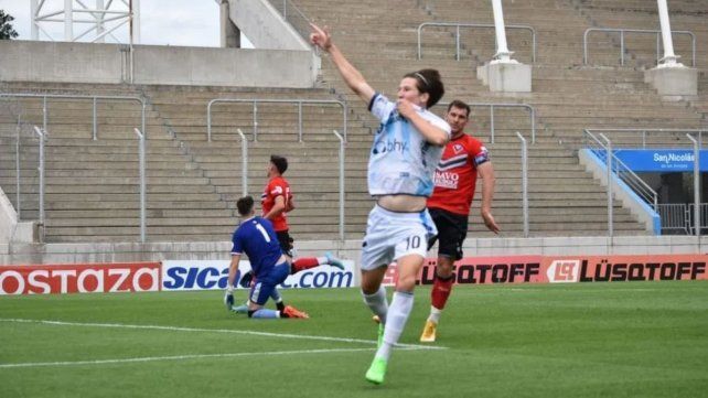 Bautista Tomatis abrió el marcador para Atlético de Rafaela. Bautista Tomatis abrió el marcador para Atlético de Rafaela.