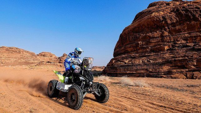 El argentino Manuel Andújar sigue liderando las quads. El argentino Manuel Andújar sigue liderando las quads.