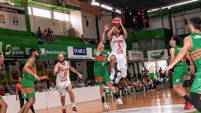 Rocamora derrotó a Estudiantes Concordia.