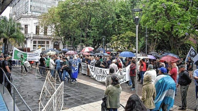 Reclamo en Concordia. Reclamo en Concordia.