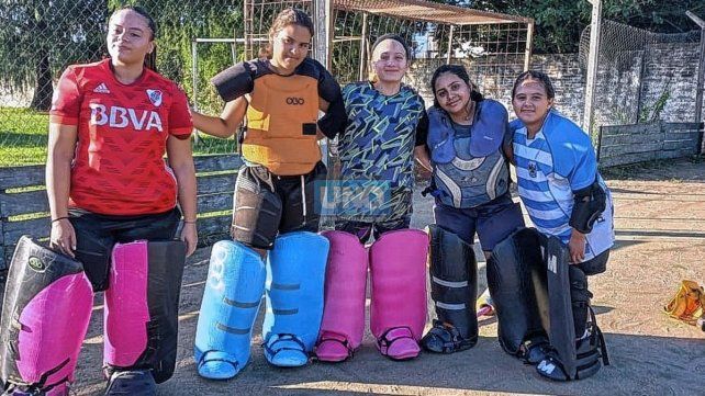 Las arqueras de las categorías inferiores del Club Talleres. Las arqueras de las categorías inferiores del Club Talleres.