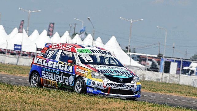Exequiel Bastidas con un buen andar en Concepción del Uruguay.