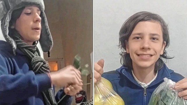 Joven vende limones. Joven vende limones.