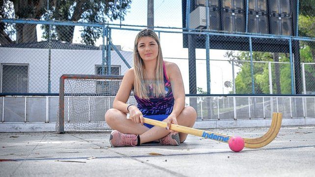 Agustina Hernández en la pista del PRC, su segunda casa.