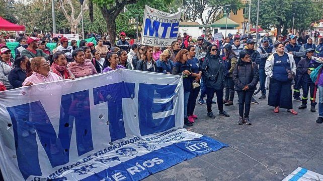Protesta en Concordia.