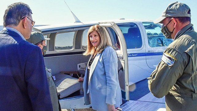 Se entregó la custodia del avión al gobierno de Entre Ríos