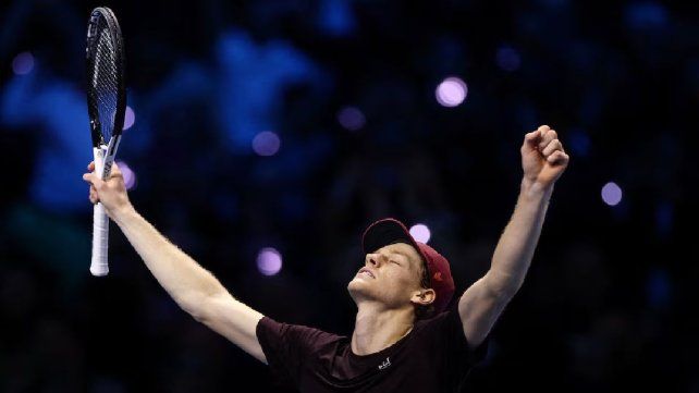 Jannik Sinner se proclamó campeón en Turín Jannik Sinner se proclamó campeón en Turín