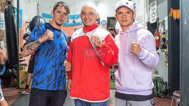 Marcos Martínez junto a Jesús Simiand y Fabricio Pistrilli Marcos Martínez junto a Jesús Simiand y Fabricio Pistrilli