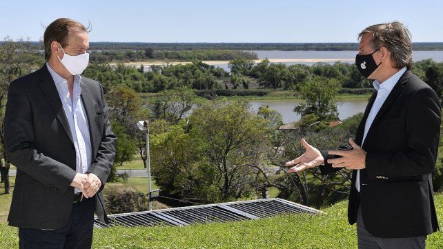 Bordet y Bahillo, ministro de Producción y Turismo, en el CPC.