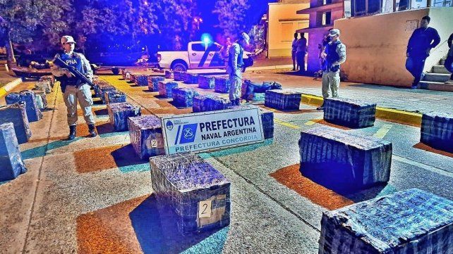 Nueva incautación de Prefectura Concordia. Nueva incautación de Prefectura Concordia.