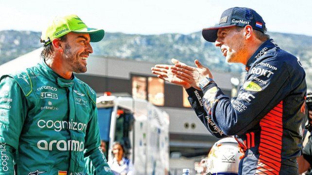Fernando Alonso y Max Verstappen fueron competitivos. Fernando Alonso y Max Verstappen fueron competitivos.