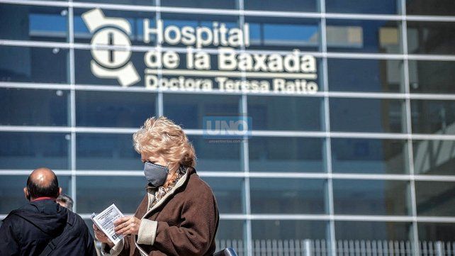 Hubo una nueva jornada de vacunación en el hospital La Baxada, en Paraná.
