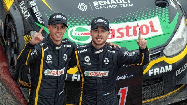 Pernía con la pole lograda ahora quedó a un punto de Rossi en el torneo.