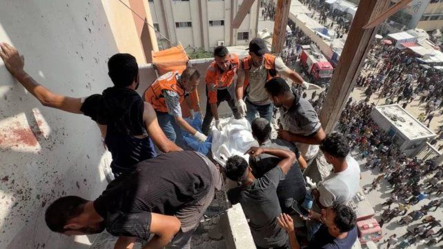 Un bombardeo de Israel contra un hospital de Gaza dejó 19 muertos Un bombardeo de Israel contra un hospital de Gaza dejó 19 muertos