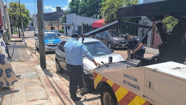 Auto secuestrado en Concordia. Auto secuestrado en Concordia.