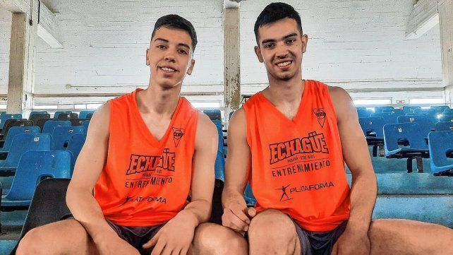 Joaquín y Bautista Fernández cumplirán el sueño de jugar juntos en Echagüe.