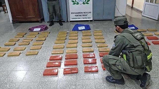 Los dos hombres recibieron cuatro años de prisión por transportar el cargamento de marihuana en la ruta nacional 12. Uno tiene antecedentes penales