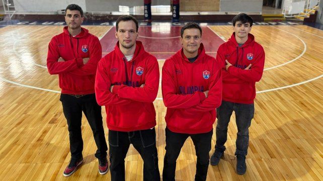 Olimpia confirmó el regreso de Facundo Carulla, Lucca Azoge, Nicolás Agasse, Luciano Romero y Valentín Sánchez (no está en la foto). Olimpia confirmó el regreso de Facundo Carulla, Lucca Azoge, Nicolás Agasse, Luciano Romero y Valentín Sánchez (no está en la foto).