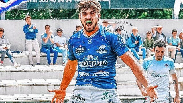 Martiniano Cian aportó un try en el triunfo del VRAC para llegar a otra final en España. Martiniano Cian aportó un try en el triunfo del VRAC para llegar a otra final en España.