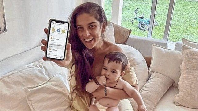 Juana Repetto enfrentó a quienes criticaron su helado con leche materna