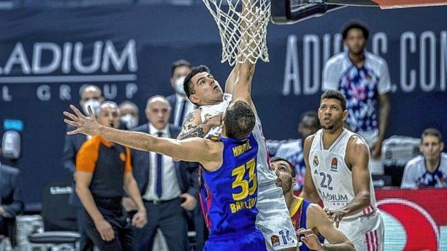 Real Madrid, Con Gabriel Deck en cancha, se quedó con el clásico y accedió a la final de la Euroliga