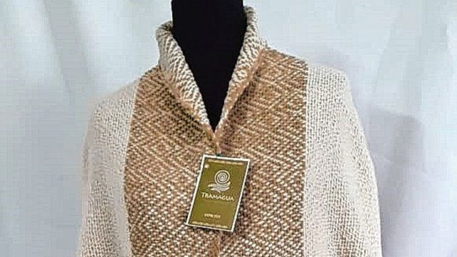 Prendas. Las hilanderas Troncoso ofrecen piezas de factura exquisita.