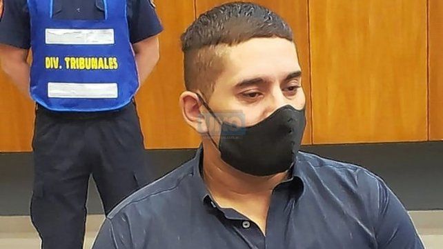 El imputado Carlos Iván Caminos.