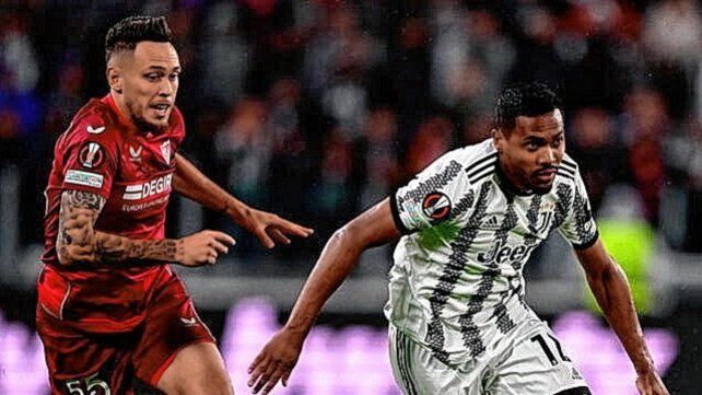 Juventus y Sevilla empataron con multipresencia Argentina.