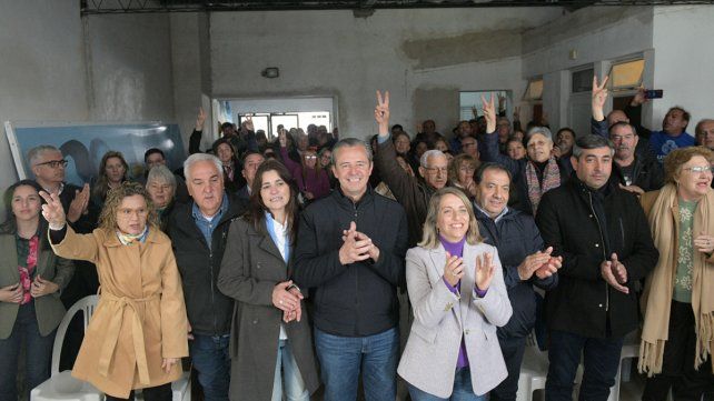Bahl estuvo este martes en Victoria, acompañado por la vicegobernadora Laura Stratta Bahl estuvo este martes en Victoria, acompañado por la vicegobernadora Laura Stratta
