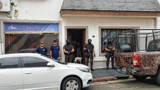 Allanaron vivienda en Concordia. Allanaron vivienda en Concordia.